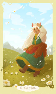 Tarot art fullbody