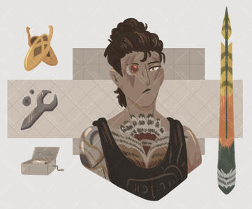 Bust moodboard