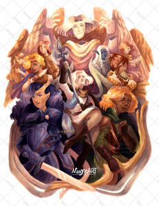 Watercolor poster Watercolor poster